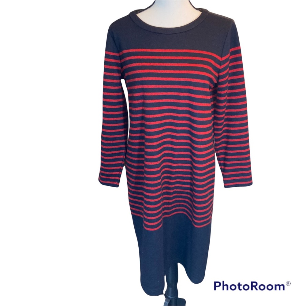MADEWELL Wool Striped Dress M